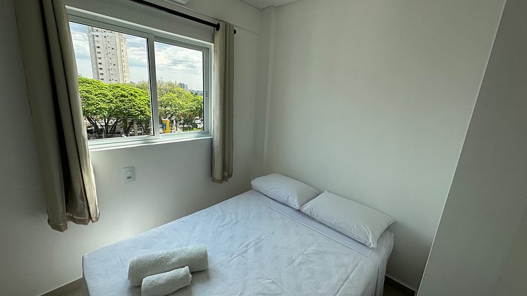 Novo apartamento confortável no centro de Foz