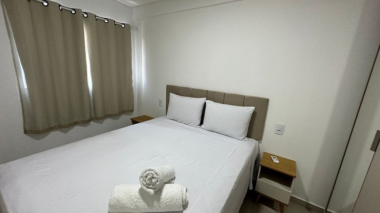 Novo apartamento confortável no centro de Foz