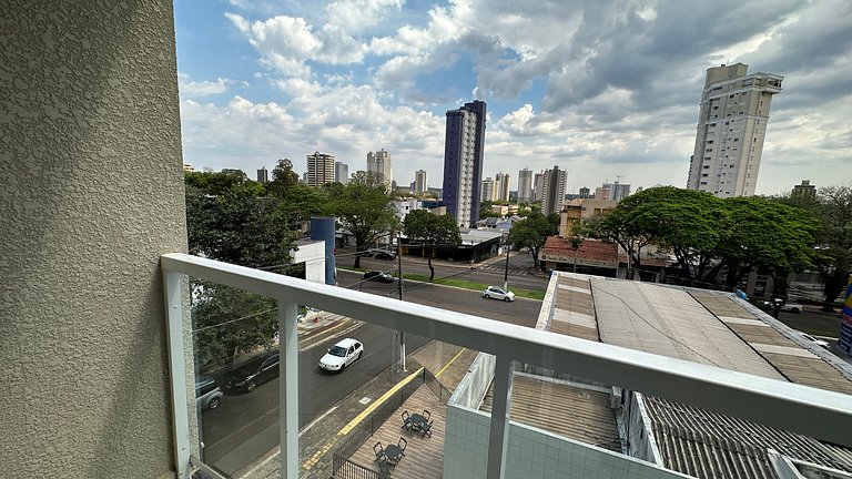 Novo apartamento confortável no centro de Foz
