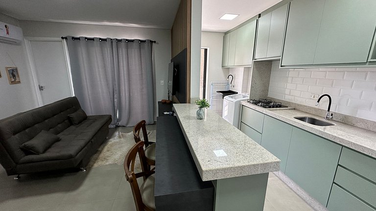 Apt com dois quartos no centro de Foz do Iguaçu