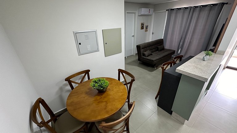 Apt com dois quartos no centro de Foz do Iguaçu
