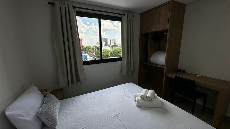 Apt com dois quartos no centro de Foz do Iguaçu