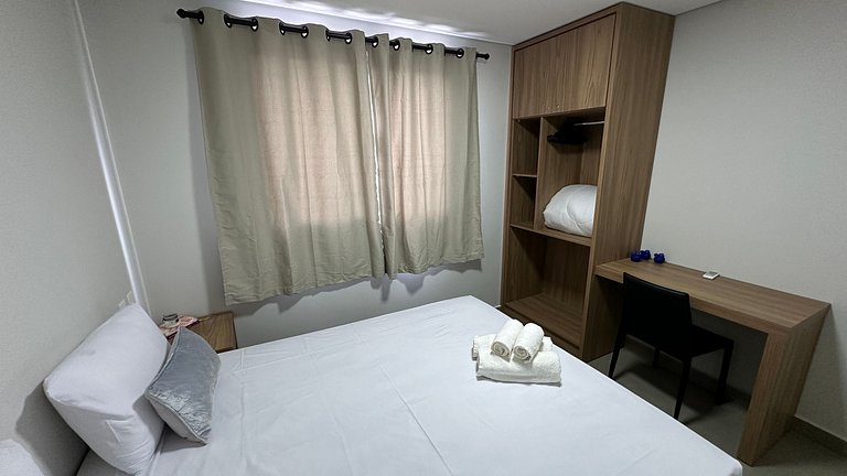 Apt com dois quartos no centro de Foz do Iguaçu