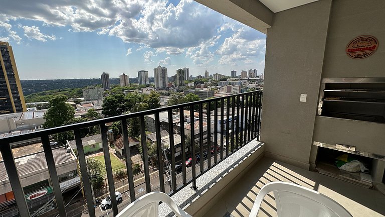 Apt com dois quartos no centro de Foz do Iguaçu