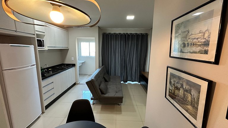Novo apartamento familiar no centro de Foz