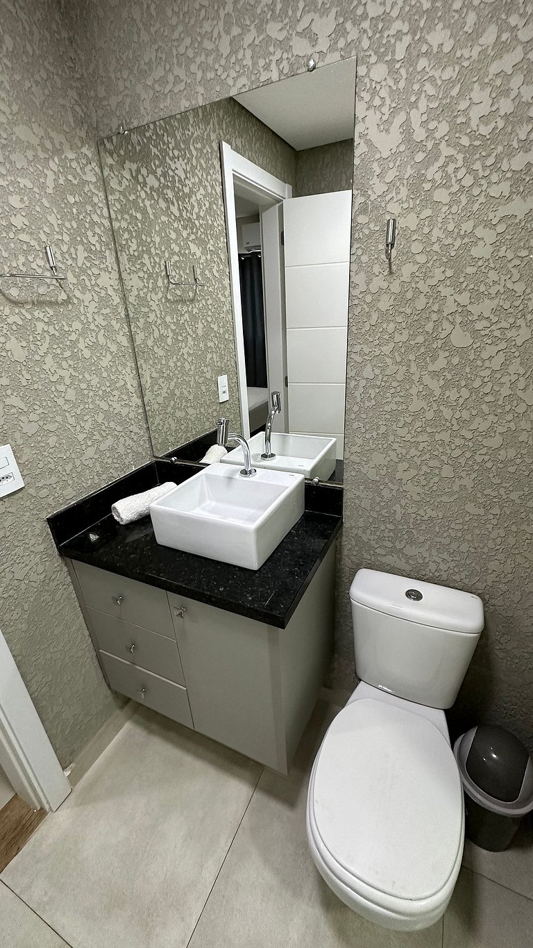 Novo apartamento familiar no centro de Foz