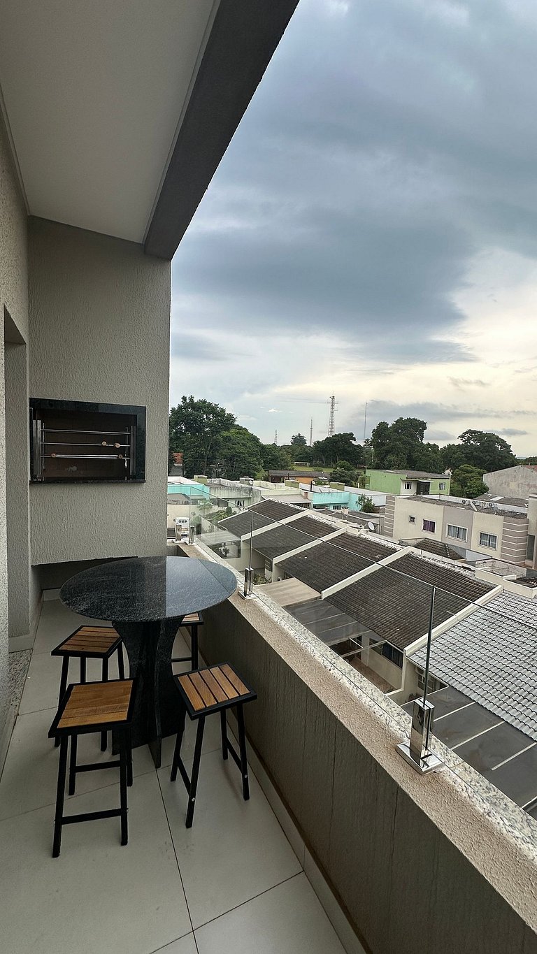 Confortável apt na região central de Foz