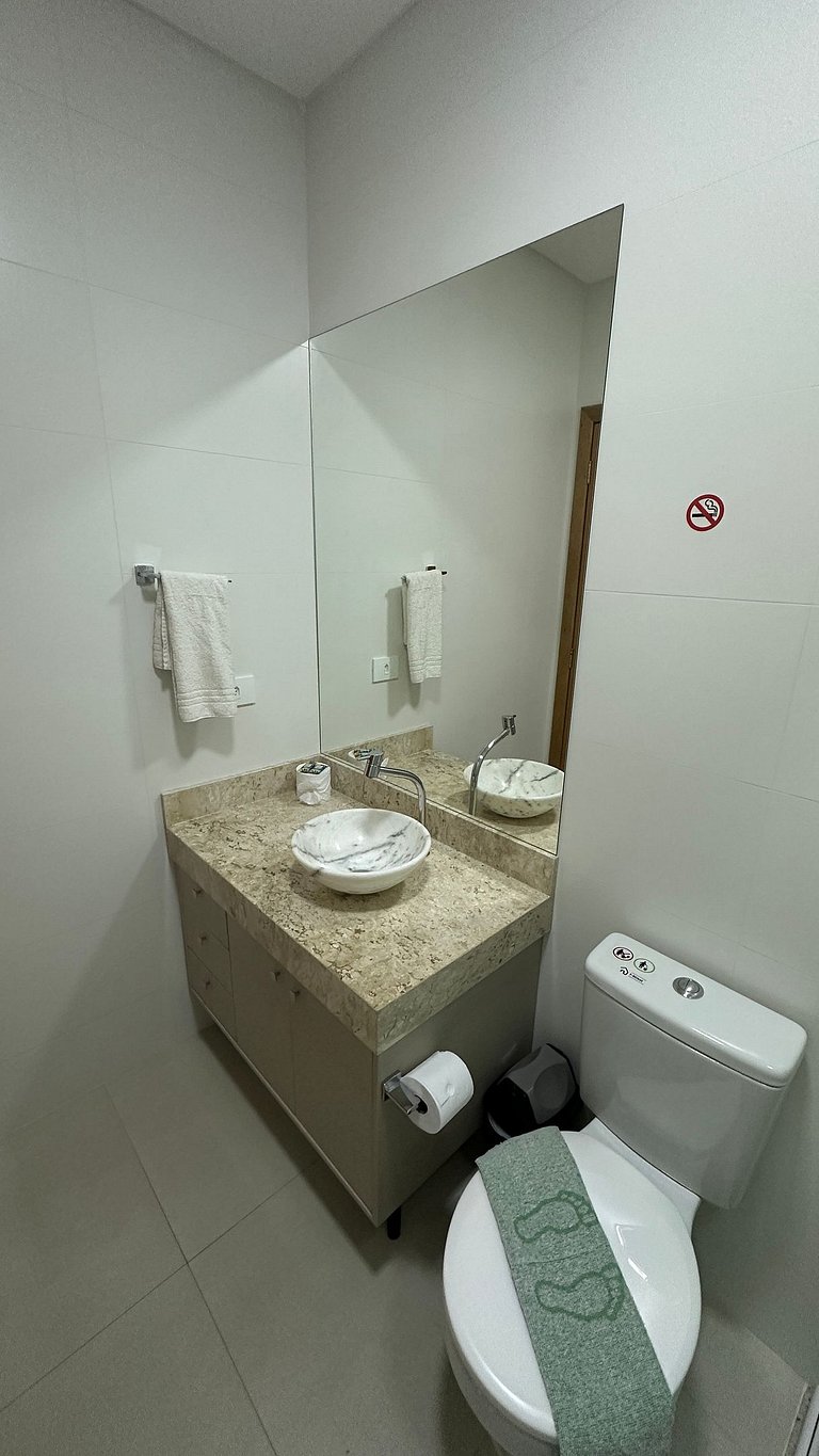 Confortável apt na região central de Foz