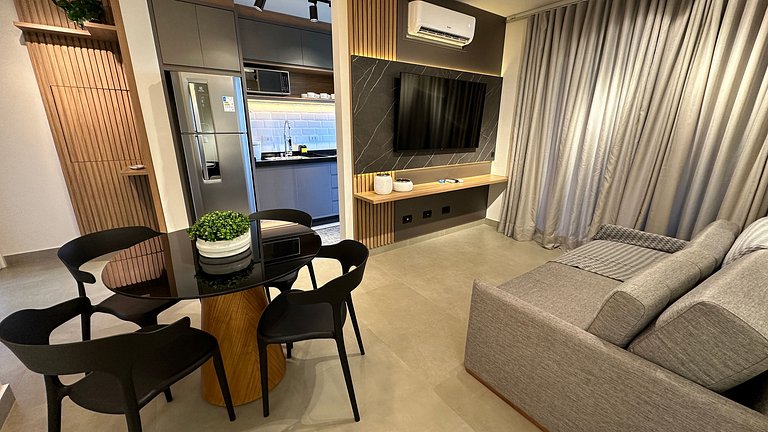 Studio Moderno no Centro - Garagem