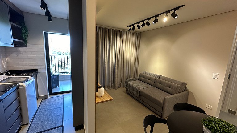 Studio Moderno no Centro - Garagem