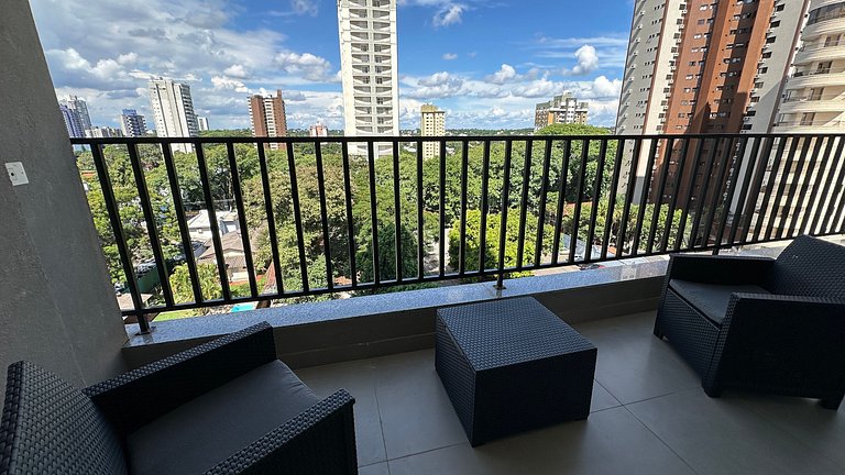 Studio Moderno no Centro - Garagem