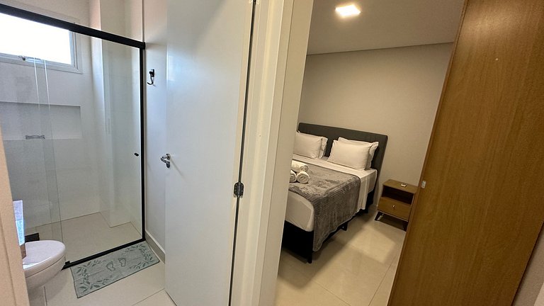 Apt com Suíte e Churrasqueira - Jardim Eldorado