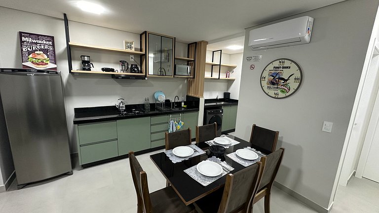 Apt com Vista em Foz - Garagem