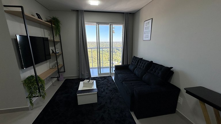 Lindo apt com linda vista na região central de Foz
