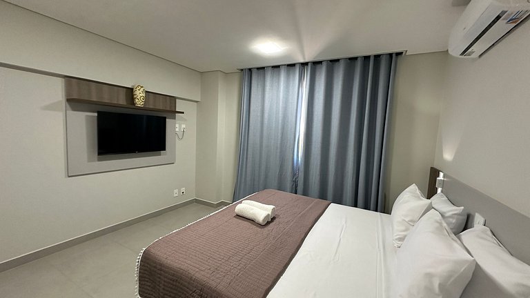 Lindo apt com linda vista na região central de Foz