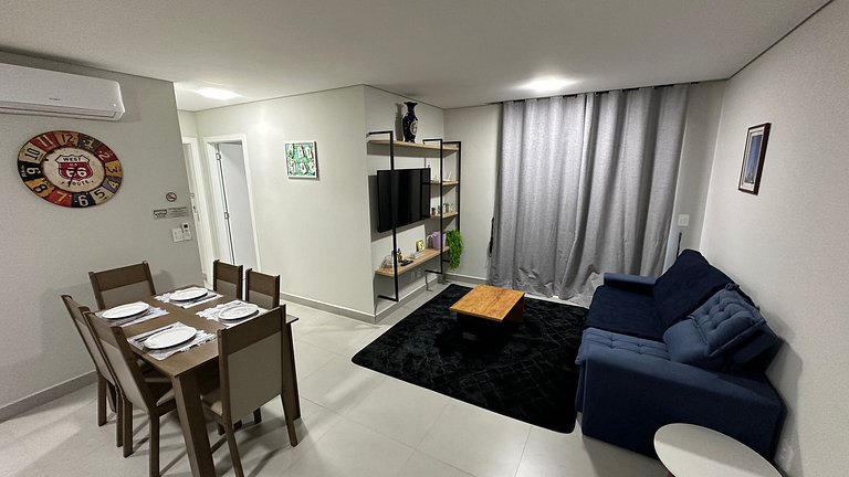 Blue apartment - Linda vista na região central de Foz
