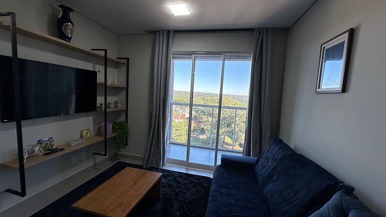 Blue apartment - Linda vista na região central de Foz