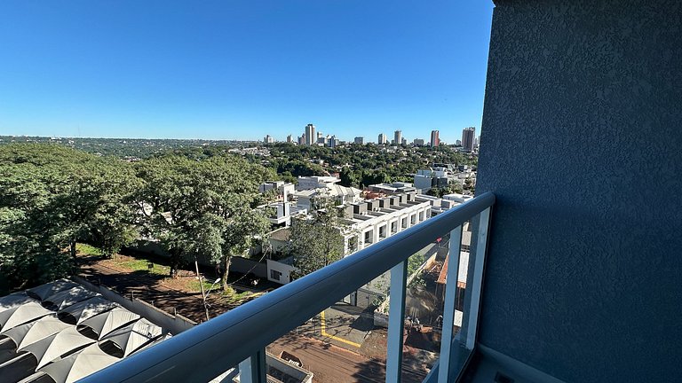 Blue apartment - Linda vista na região central de Foz