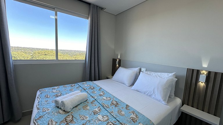 Apt com Vista e Churrasqueira - Eldorado