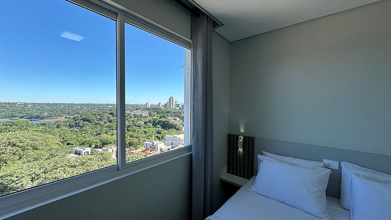 Apt com Vista e Churrasqueira - Eldorado
