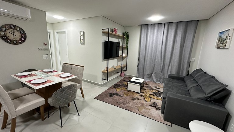 Butterfly Romantic - novo apt em região central de Foz
