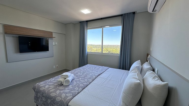 Butterfly Romantic - novo apt em região central de Foz