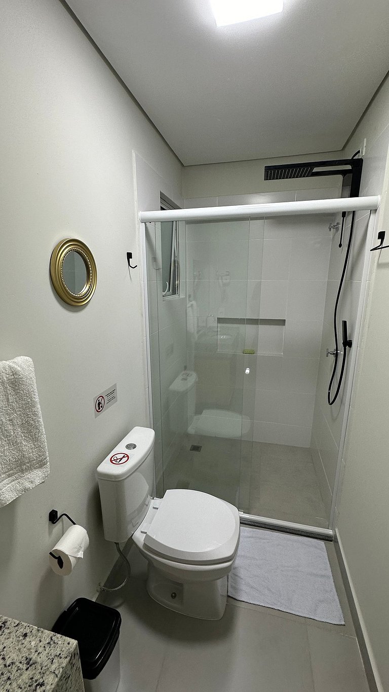 Butterfly Romantic - novo apt em região central de Foz