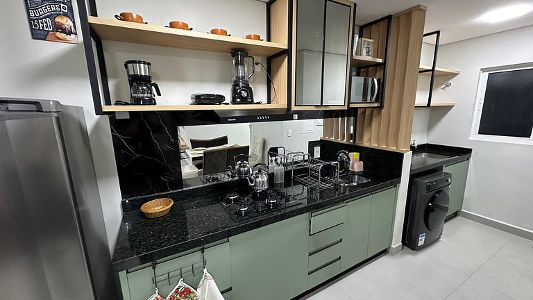 Apartamento novo e confortável na região central de Foz