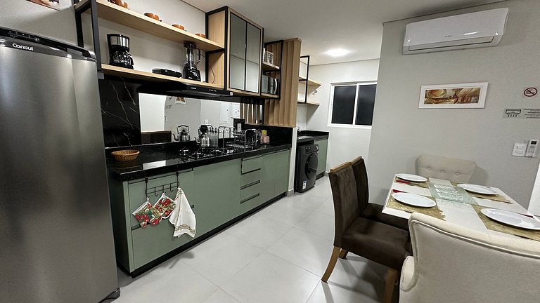 Apartamento novo e confortável na região central de Foz