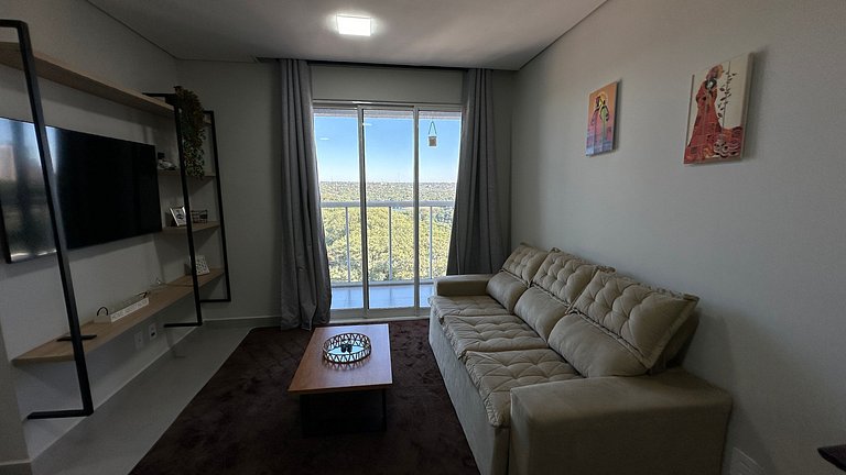 Apartamento novo e confortável na região central de Foz