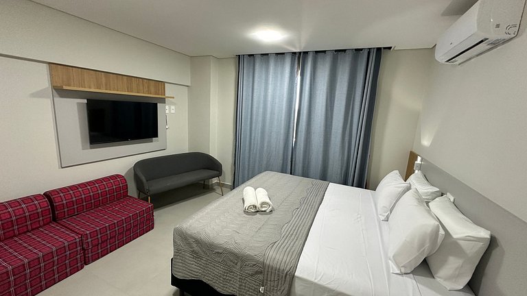 Apartamento novo e confortável na região central de Foz
