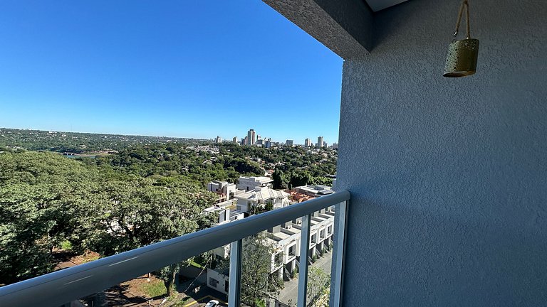 Apartamento novo e confortável na região central de Foz