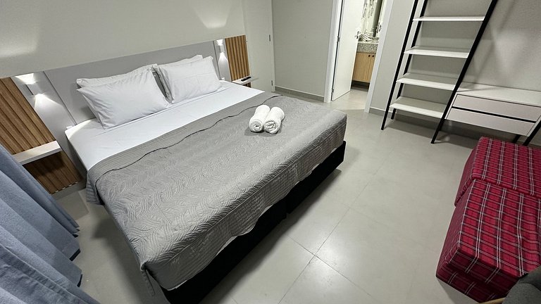 Apartamento novo e confortável na região central de Foz