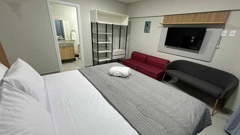 Apartamento novo e confortável na região central de Foz