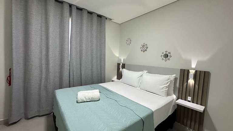 Apartamento novo e confortável na região central de Foz