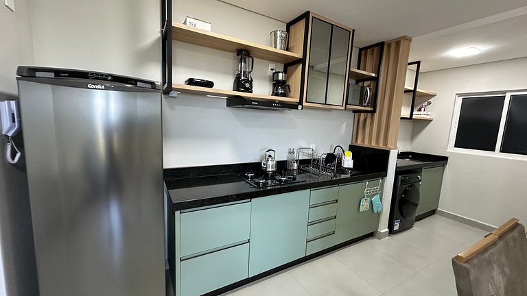 Apt Moderno em Foz - Churrasqueira