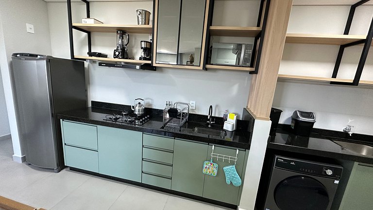 Apt Moderno em Foz - Churrasqueira