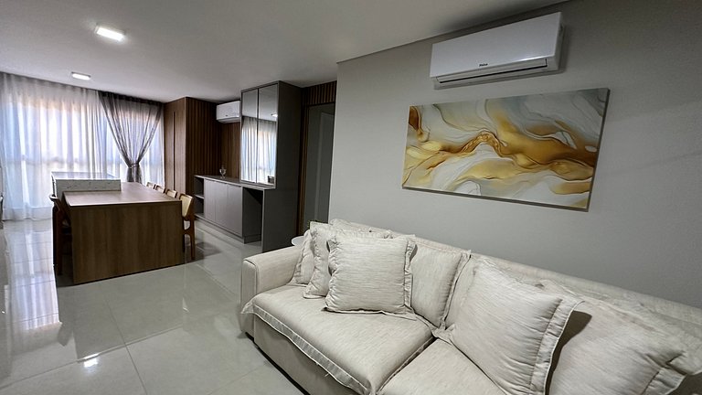 Novo e moderno apt ao lado do Shopping - Centro