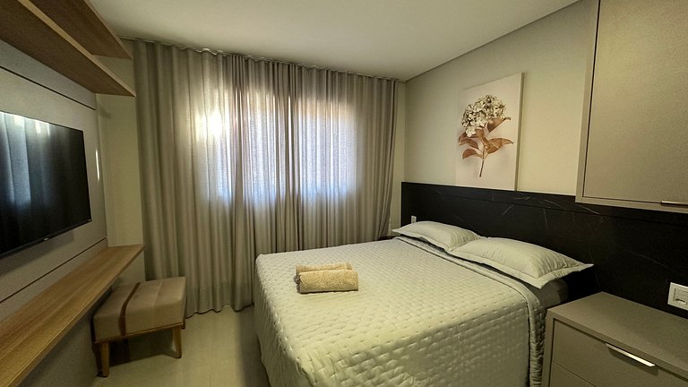 Novo e moderno apt ao lado do Shopping - Centro
