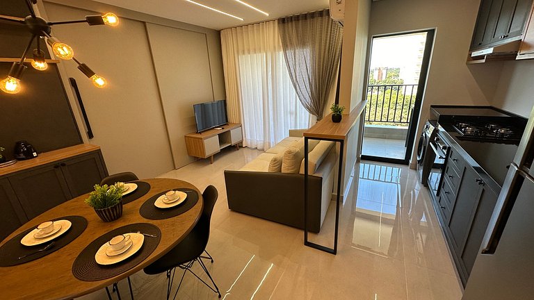 Charmoso apartamento no Centro de Foz do Iguaçu