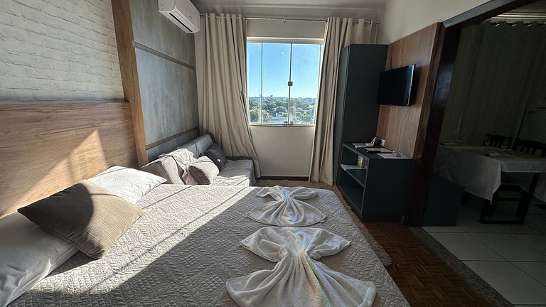 7A Apartamento encantador com est incluso.