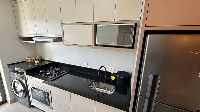 Apartamento com linda vista no centro de Foz