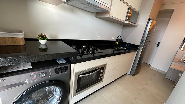 Apartamento com linda vista no centro de Foz