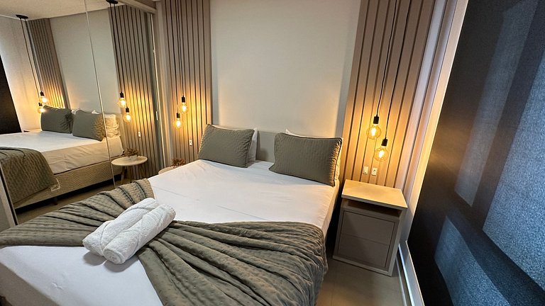 Apartamento com linda vista no centro de Foz