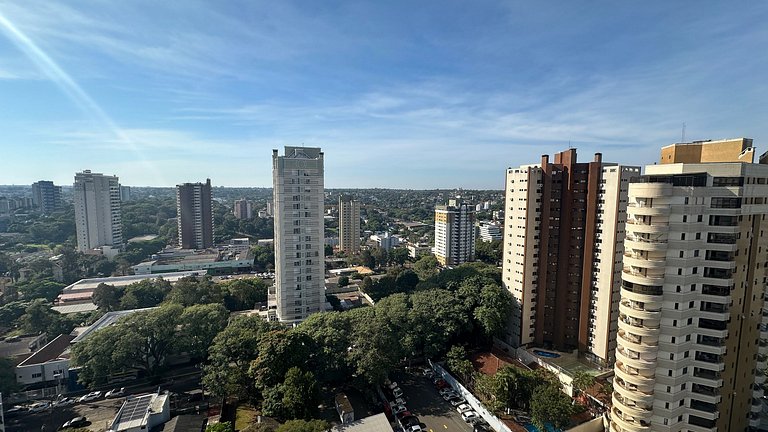 Apartamento com linda vista no centro de Foz