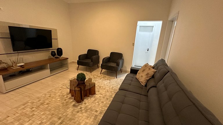 Lindo apt com varanda Gourmet no Centro de Foz