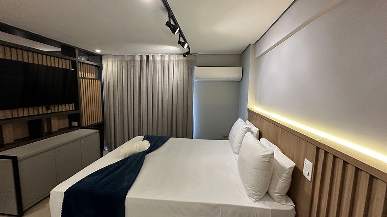 Apt Studio na melhor localização de Foz