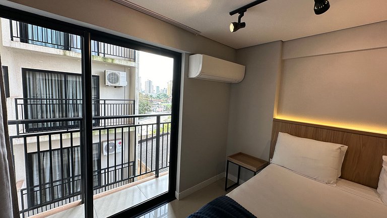 Apt Studio na melhor localização de Foz