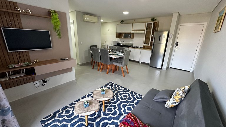Apt com Suíte e Churrasqueira - Eldorado
