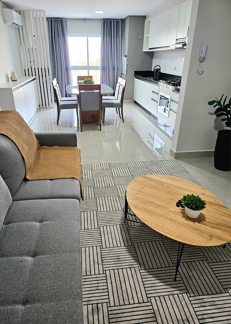 Lindo e novo apartamento no centro - Perto do Shopping